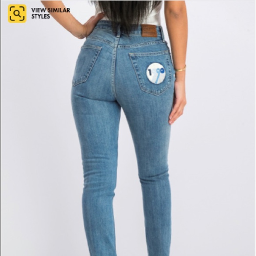 Lucky Brand Bridgette High Rise Skinny Jeans 1990 - Picture 5 of 11
